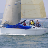 ■オーナー名:壁谷 繁雄<br>■セールNo.:3792<br>■艇種:Beneteau First 34.7